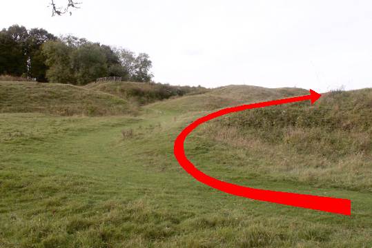 Walking direction photo: 13 for walk North of the Rings, Badbury Rings, Dorset.