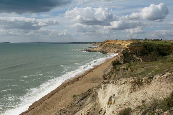 Picture, Photo, View of Barton on Sea, Hampshire