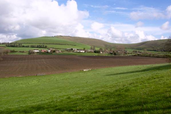 Picture, Photo, View of Fontmell, Dorset