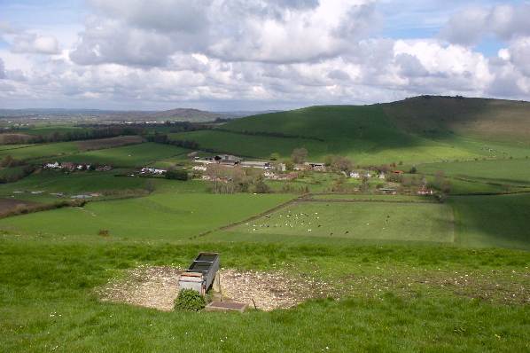 Picture, Photo, View of Fontmell, Dorset