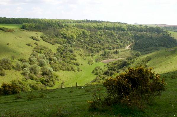 Picture, Photo, View of Fontmell, Dorset