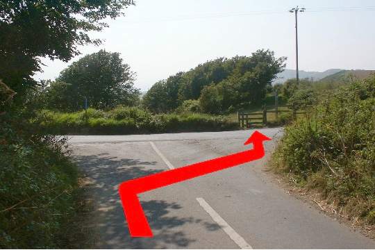 Walking direction photo: 19 for walk Swyre Head, Kimmeridge Bay, Dorset, Jurassic Coast.