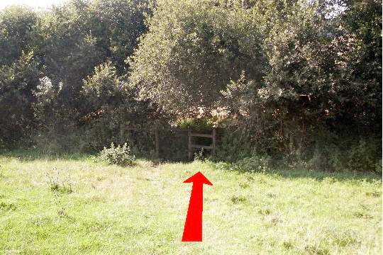 Walk direction photograph: 26 for walk Swyre Head, Kimmeridge Bay, Dorset, South West England.