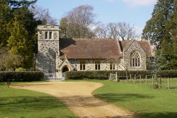 Picture, Photo, View of Pamphill, Dorset