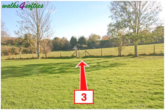 Walking direction photo: 3 for walk Valley and East Hill, Corfe Castle, Dorset.