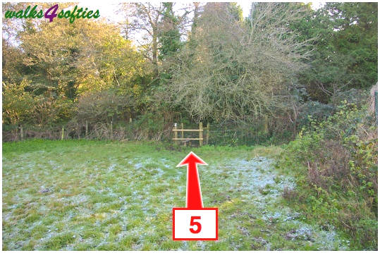 Walking direction photo: 5 for walk Valley and East Hill, Corfe Castle, Dorset.