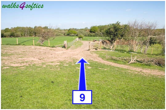 Walking direction photo: 9 for walk Purbeck Way and West Hill, Corfe Castle, Dorset.