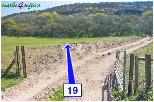 Walking direction photo: 19 for walk Purbeck Way and West Hill, Corfe Castle, Dorset.