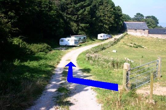 Walking direction photo: 19 for walk Doghouse Hill, Eype (near Bridport), Dorset, Jurassic Coast.