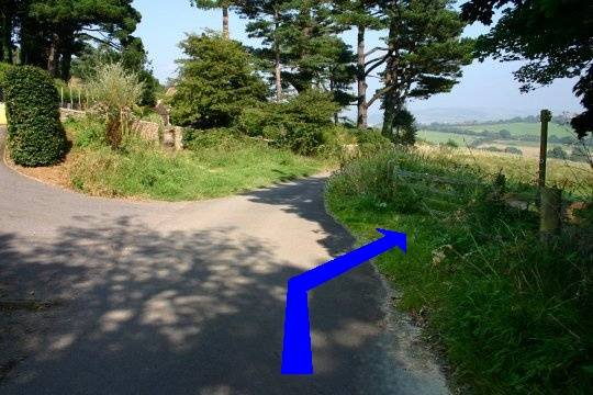 Walking direction photo: 21 for walk Doghouse Hill, Eype (near Bridport), Dorset, Jurassic Coast.