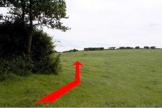 Walk direction photograph: 6 for walk Osmington Mills, Osmington, Dorset, South West England.