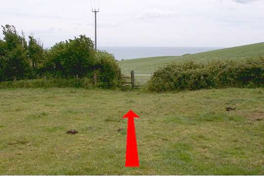 Walking direction photo: 9 for walk Osmington Mills, Osmington, Dorset, Jurassic Coast.