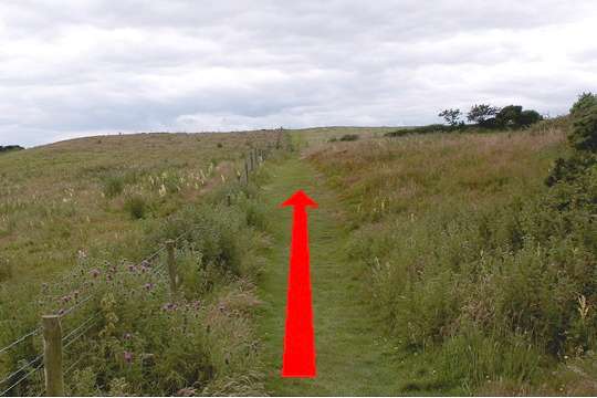 Walking direction photo: 19 for walk Osmington Mills, Osmington, Dorset, Jurassic Coast.