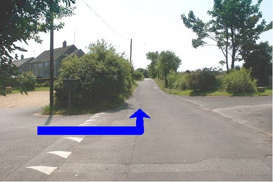 Walking direction photo: 1 for walk Redcliff Point, Osmington, Dorset, Jurassic Coast.