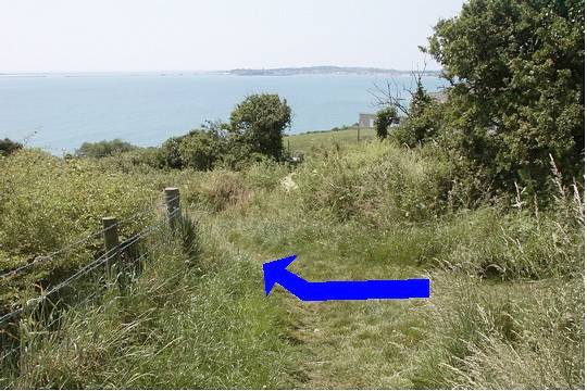 Walking direction photo: 3 for walk Redcliff Point, Osmington, Dorset, Jurassic Coast.