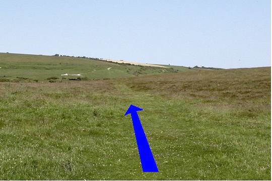 Walking direction photo: 11 for walk Redcliff Point, Osmington, Dorset, Jurassic Coast.