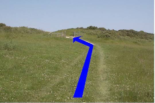 Walking direction photo: 13 for walk Redcliff Point, Osmington, Dorset, Jurassic Coast.