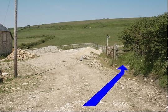 Walking direction photo: 15 for walk Redcliff Point, Osmington, Dorset, Jurassic Coast.