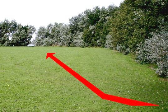 Walking direction photo: 3 for walk Lytchett Bay, Turlin Moor, Dorset.