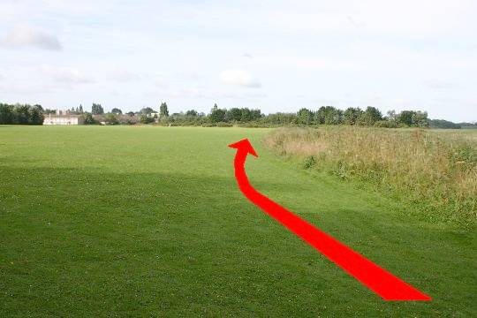 Walking direction photo: 5 for walk Lytchett Bay, Turlin Moor, Dorset.