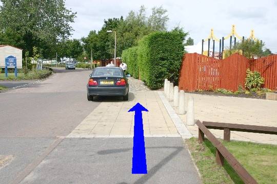 Walking direction photo: 17 for walk Lytchett Bay, Turlin Moor, Dorset.