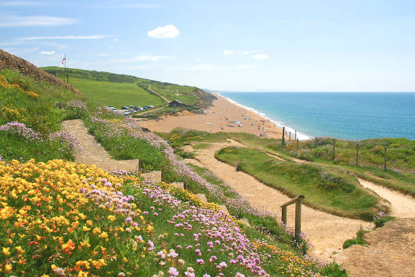 Picture, Photo, View of Burton Beach, Dorset