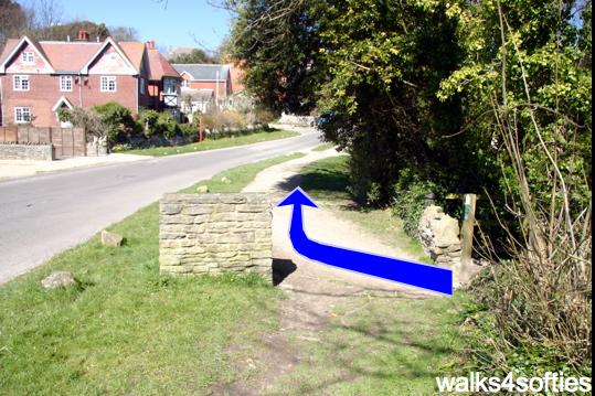 Walking direction photo: 7 for walk Peveril Point and Swanage, Durlston, Dorset, Jurassic Coast.