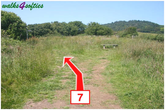 Walking direction photo: 7 for walk St Gabriel's and Langdon Hill, Seatown, Dorset, Jurassic Coast.