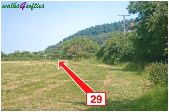 Walking direction photo: 29 for walk St Gabriel's and Langdon Hill, Seatown, Dorset, Jurassic Coast.