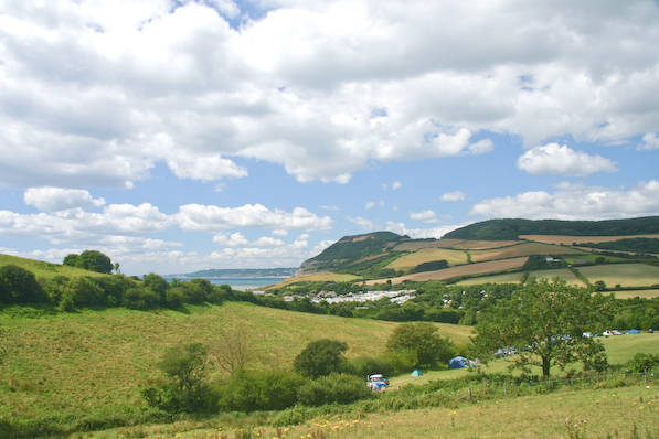 Picture, Photo, View of Seatown, Dorset