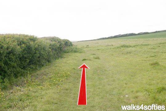 Walking direction photo: 3 for walk Swyre and Puncknowle, West Bexington, Dorset, Jurassic Coast.