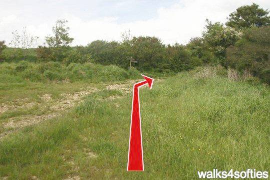 Walking direction photo: 5 for walk Swyre and Puncknowle, West Bexington, Dorset, Jurassic Coast.