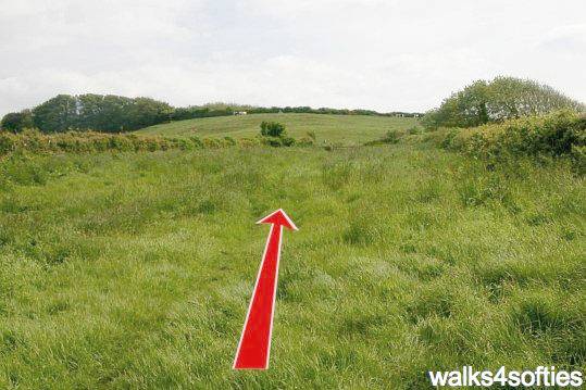 Walking direction photo: 21 for walk Swyre and Puncknowle, West Bexington, Dorset, Jurassic Coast.
