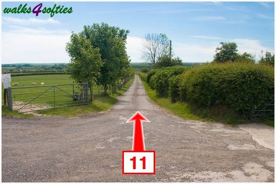 Walking direction photo: 11 for walk Stinford Church, Hardy's Cottage, Dorset.