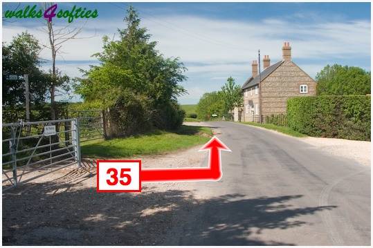 Walking direction photo: 35 for walk Stinford Church, Hardy's Cottage, Dorset.