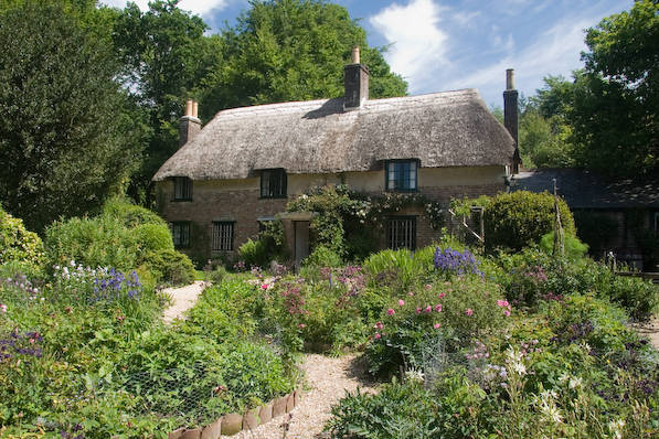 Picture, Photo, View of Hardy's Cottage, Dorset