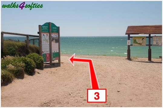 Walking direction photo: 3 for walk Mudeford Sandbank, Hengistbury Head, Dorset.