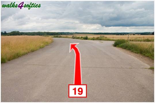 Walking direction photo: 19 for walk Old Airfield, Tarrant Rushton, Dorset.