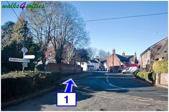 Walking direction photo: 1 for walk Jack's Hedge Corner, Cranborne, Dorset.