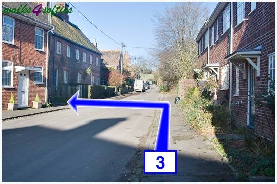 Walking direction photo: 3 for walk Jack's Hedge Corner, Cranborne, Dorset.