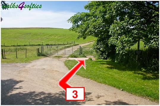 Walking direction photo: 3 for walk Rope Lake Head, Kingston(Houns-tout), Dorset, Jurassic Coast.