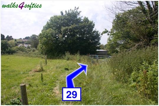 Walking direction photo: 29 for walk Maiden Castle, The Brewers Arms, Martinstown, Dorset.