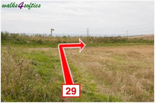 Walking direction photo: 29 for walk The Inland Coast Path, The Brewers Arms, Martinstown, Dorset.