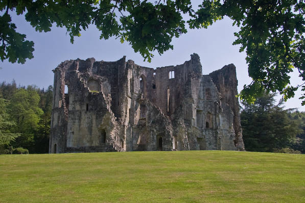 Picture, Photo, View of Old Wardour Castle, Wiltshire