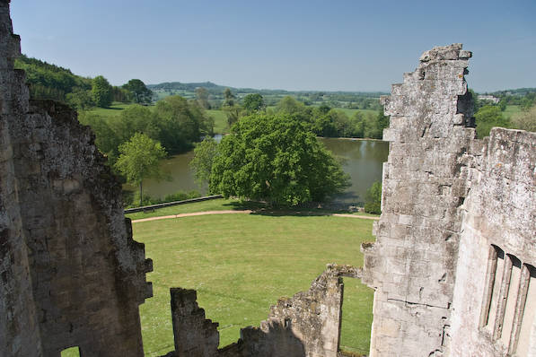 Picture, Photo, View of Old Wardour Castle, Wiltshire