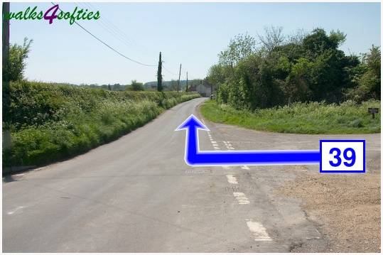 Walking direction photo: 39 for walk Tarrant Crawford, The Anchor @ Shapwick, Dorset.