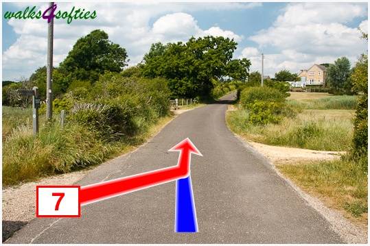 Walking direction photo: 7 for walk The Leep Loop, Lepe Country Park, Hampshire.