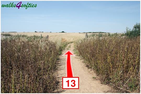 Walking direction photo: 13 for walk Chapman's Pool, Worth Matravers, Dorset.