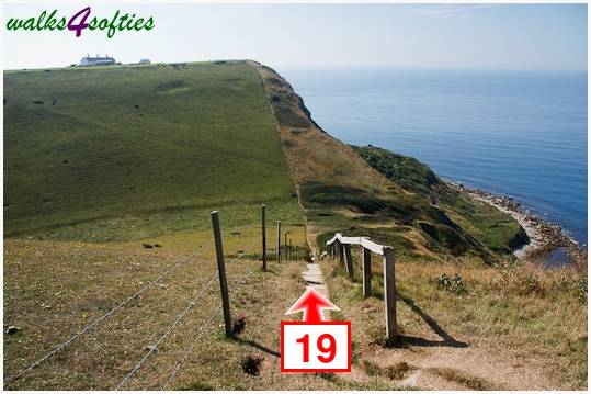 Walking direction photo: 19 for walk Chapman's Pool, Worth Matravers, Dorset.