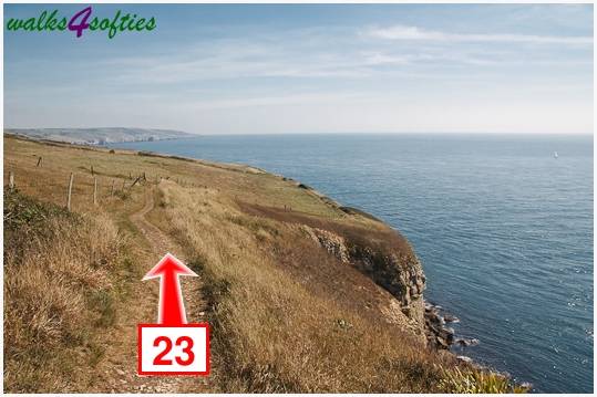 Walking direction photo: 23 for walk Chapman's Pool, Worth Matravers, Dorset.